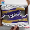 NFL Baltimore Ravens Waves Pattern Max Soul Shoes