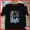 NFL Carolina Panthers USA Flag Player's Unisex T-Shirt