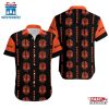 NFL Cincinnati Bengals Mystery Skull Pattern Hawaiian Shirt