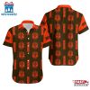 NFL Cleveland Browns Mystery Skull Pattern Hawaiian Shirt