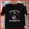 NFL Cleveland Browns Proud To Be An American With Independence Day Unisex T-Shirt