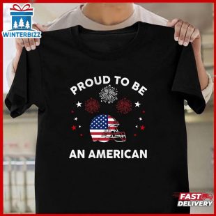 NFL Cleveland Browns Proud To Be An American With Independence Day Unisex T-Shirt