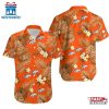 NFL Denver Broncos Tropical Pattern 3D Hawaiian Shirt