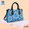 NFL Detroit Lions Ornamental Round Pattern Leather Handbag