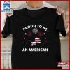 NFL Detroit Lions Proud To Be An American With Independence Day Unisex T-Shirt