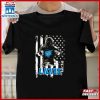 NFL Detroit Lions USA Flag Player's Unisex T-Shirt