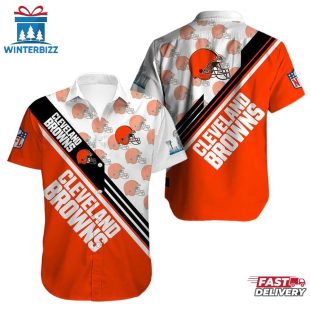 NFL Football Cleveland Browns Hawaiian Shirt For Fans