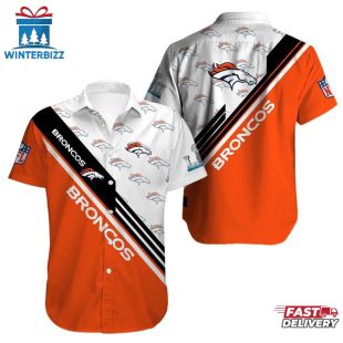 NFL Football Denver Broncos Hawaiian Shirt For Fans
