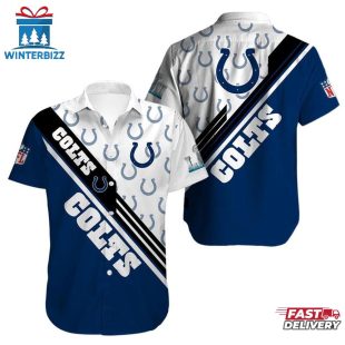 NFL Football Indianapolis Colts Hawaiian Shirt For Fans