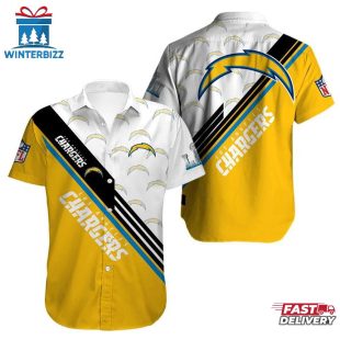 NFL Football Los Angeles Chargers Hawaiian Shirt For Fans