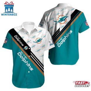 NFL Football Miami Dolphins Hawaiian Shirt For Fans