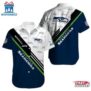 NFL Football Seattle Seahawks Hawaiian Shirt For Fans