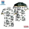 NFL Green Bay Packers Team Tree Pattern Hawaiian Shirt