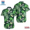 NFL Green Bay Packers Tropical Pattern 3D Hawaiian Shirt