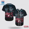 NFL Houston Texans All Over Print Baseball Jersey Shirt