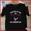 NFL Houston Texans Proud To Be An American With Independence Day Unisex T-Shirt