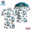 NFL Jacksonville Jaguars Team Tree Pattern Hawaiian Shirt