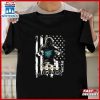 NFL Jacksonville Jaguars USA Flag Player's Unisex T-Shirt