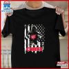 NFL Kansas City Chiefs USA Flag Player's Unisex T-Shirt