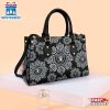 NFL Las Vegas Raiders Ornamental Round Pattern Leather Handbag