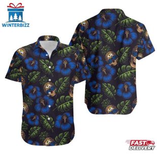 NFL Los Angeles Rams Pinapple Skull Pattern Hawaiian Shirt