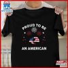 NFL Los Angeles Rams Proud To Be An American With Independence Day Unisex T-Shirt