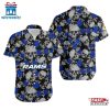 NFL Los Angeles Rams Roses And Skull Pattern Hawaiian Shirt