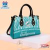 NFL Miami Dolphins Zebra Pattern Leather Handbag
