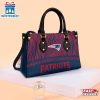 NFL New England Patriots Zebra Pattern Leather Handbag
