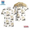 NFL New Orleans Saints Team Tree Pattern Hawaiian Shirt
