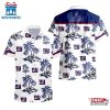 NFL New York Giants Team Tree Pattern Hawaiian Shirt