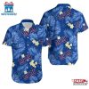 NFL New York Giants Tropical Pattern 3D Hawaiian Shirt