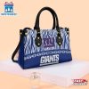 NFL New York Giants Zebra Pattern Leather Handbag