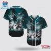NFL Philadelphia Eagles All Over Print Baseball Jersey Shirt