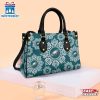 NFL Philadelphia Eagles Ornamental Round Pattern Leather Handbag