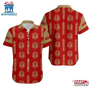 NFL San Francisco 49ers Mystery Skull Pattern Hawaiian Shirt