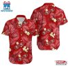 NFL San Francisco 49ers Tropical Pattern 3D Hawaiian Shirt