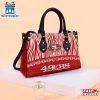 NFL San Francisco 49ers Zebra Pattern Leather Handbag