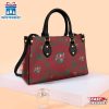NFL Tampa Bay Buccaneers Ornamental Round Pattern Leather Handbag
