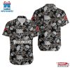 NFL Tampa Bay Buccaneers Roses And Skull Pattern Hawaiian Shirt