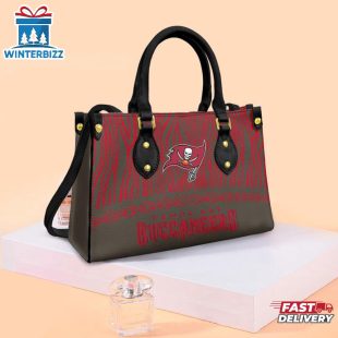 NFL Tampa Bay Buccaneers Zebra Pattern Leather Handbag