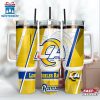 NFL Team Los Angeles Rams Logo Tumbler 40Oz Handle