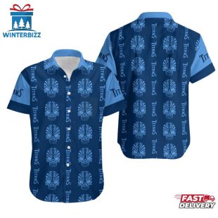 NFL Tennessee Titans Mystery Skull Pattern Hawaiian Shirt