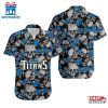 NFL Tennessee Titans Roses And Skull Pattern Hawaiian Shirt