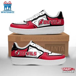 NHL New Jersey Devils Sport Air Force 1 Shoes