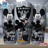 Oakland Raiders NFL Mickey Mouse Pattern Tumbler