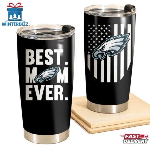 Philadelphia Eagles Best Mom Ever Tumbler Cup
