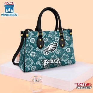 Philadelphia Eagles Daisy NFL Leather Handbag