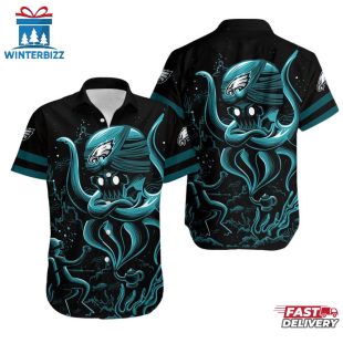 Philadelphia Eagles Octopus Hawaiian Shirt