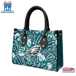 Philadelphia Eagles Rose Character NFL Leather Handbag